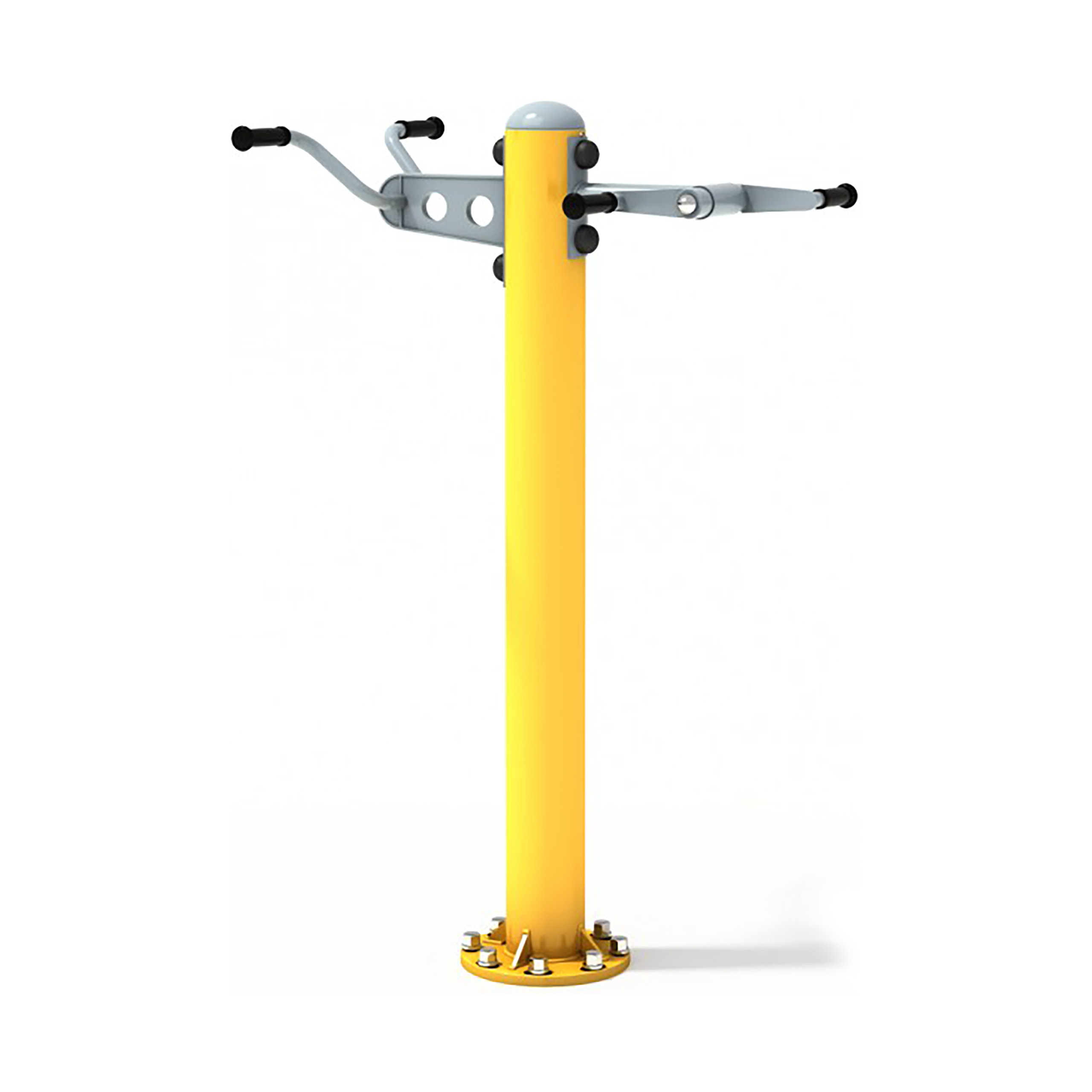 Bicicleta de mano disabled + poste + dominadas disabled
